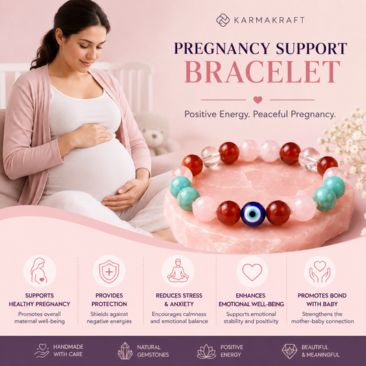 KarmaKraft Pregnancy Bracelet β Conceiving & Protection