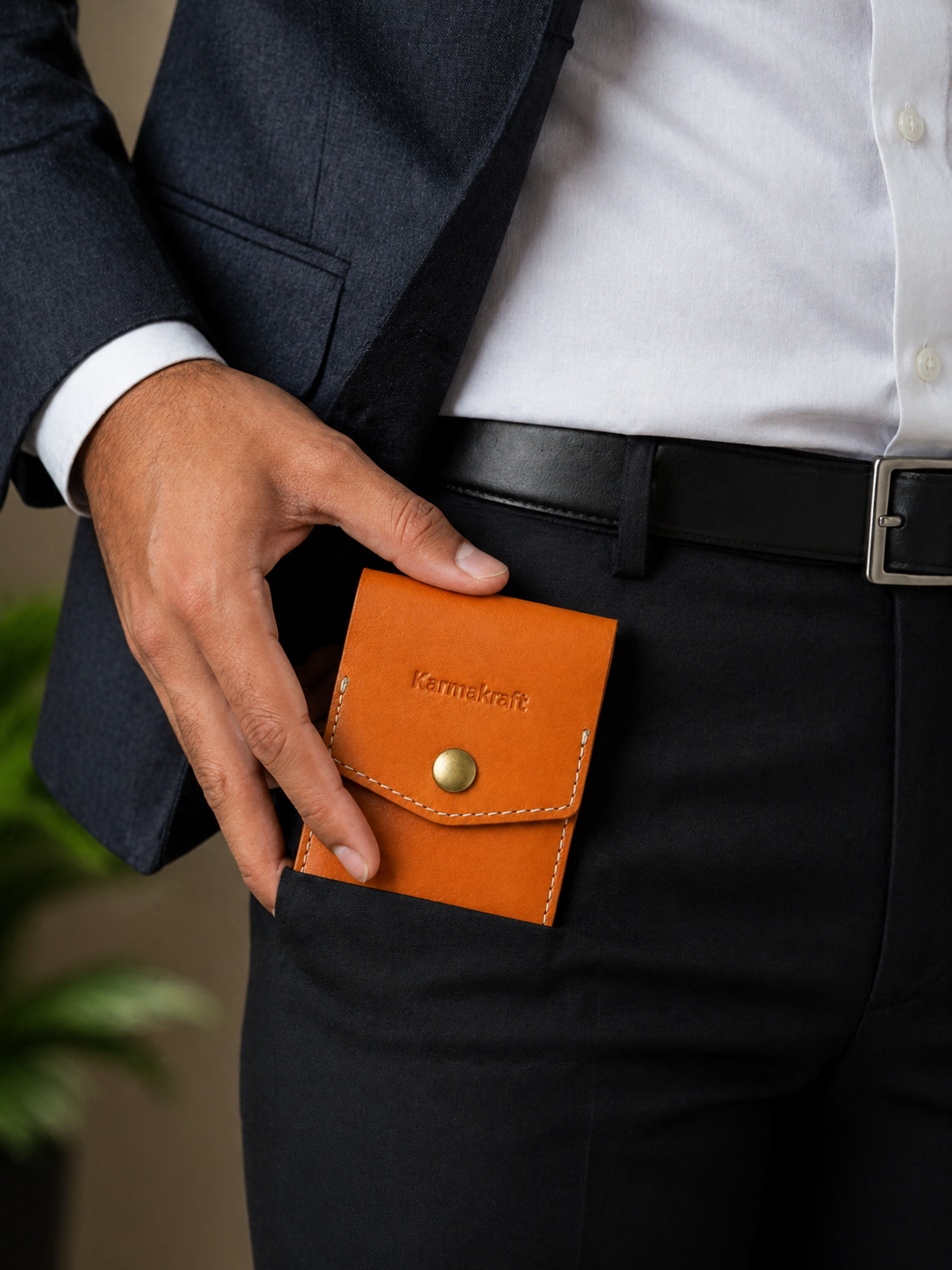 Karmakraft Premium Leather Mini Wallet