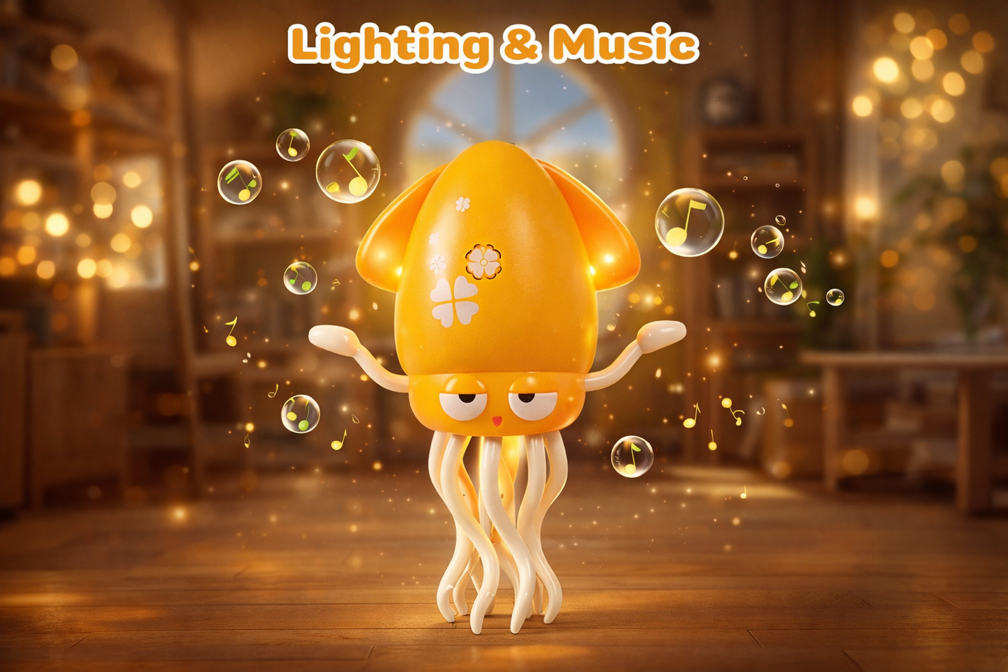 🐙✨ Fun-Tastic Dancing Octopus Toy — Light Up Playtime! ✨🐙