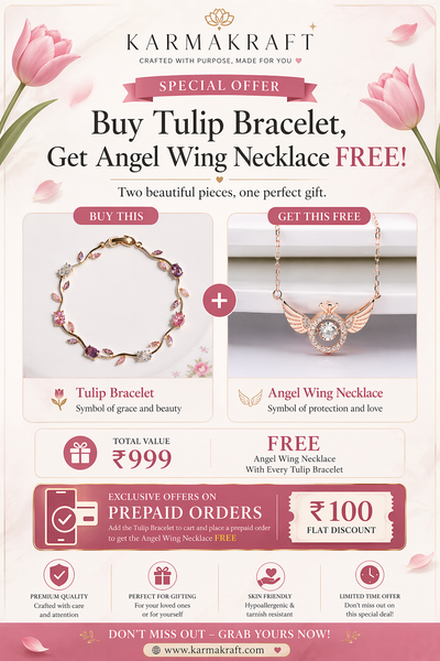 Luxury Women's Tulip Flower Bracelet