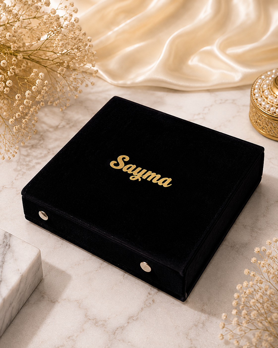 ✨ 16 Pair Premium Jhumka Organizer Box with Mirror ✨