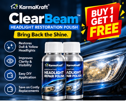 KarmaKraft ClearBeam™ Headlight Restorer BUY ONE GET ONE FREE
