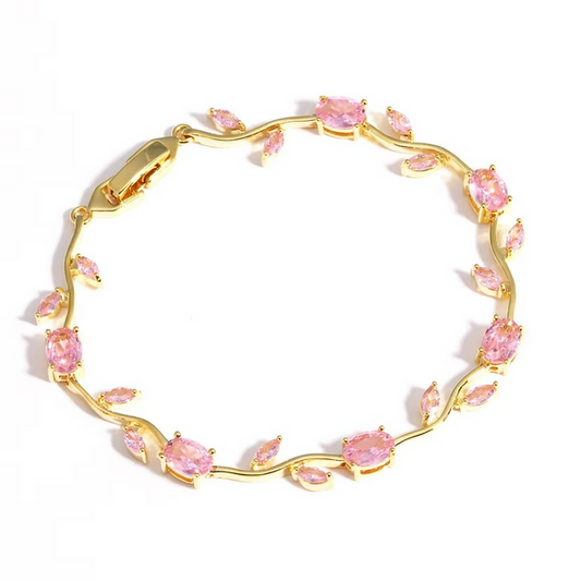 Luxury Women's Tulip Flower Bracelet