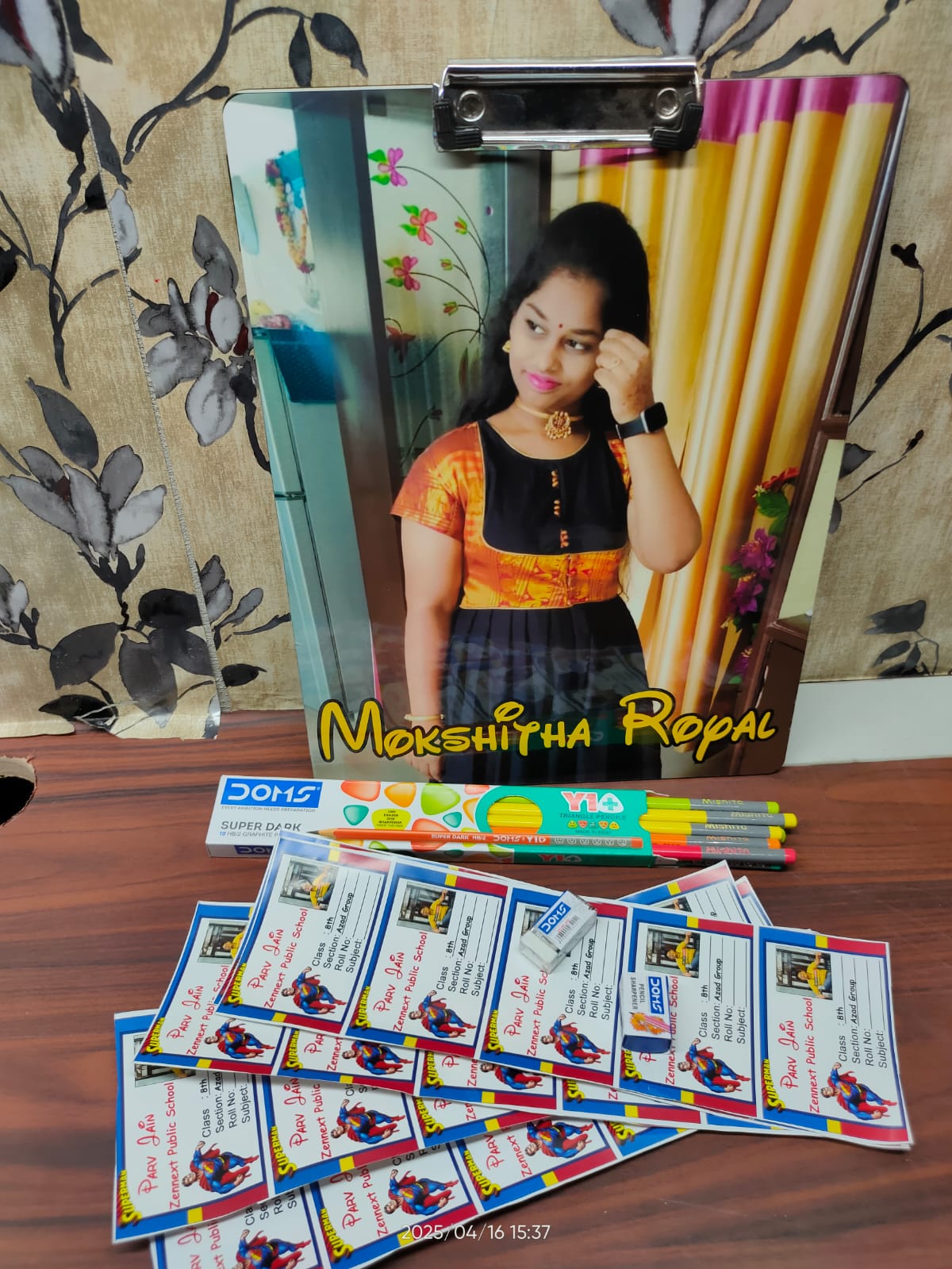 🎒 Personalized School & Exam Combo Set