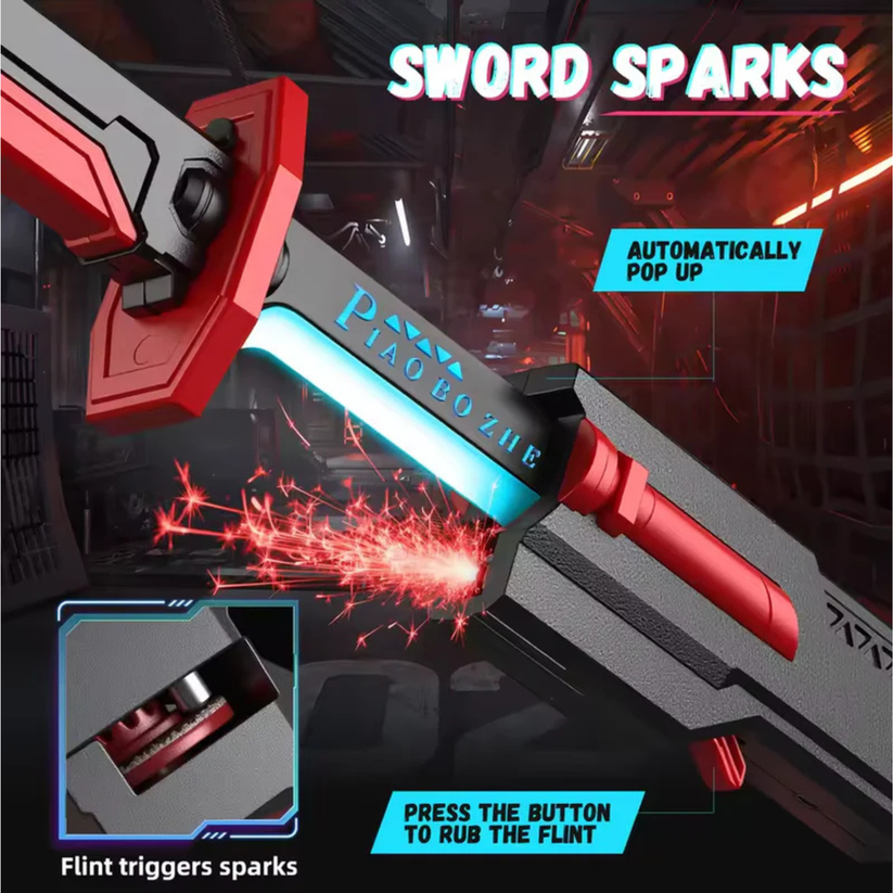 KarmaKraft™ Shadow Blade ⚔️💨🔥 – Smoke Katana