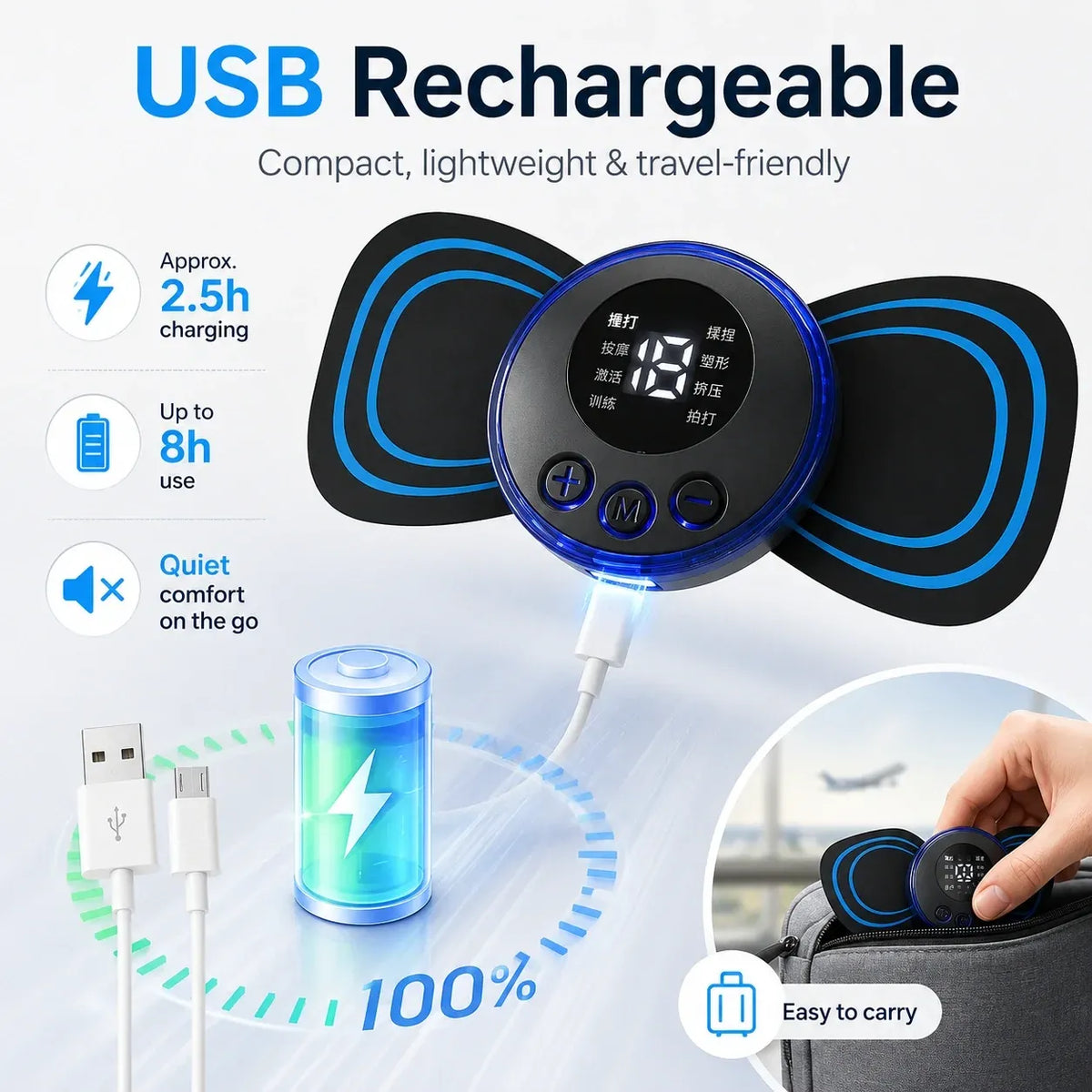 Butterfly Mini Body Massager