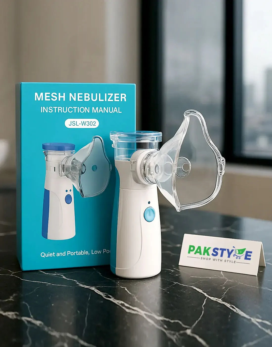 Portable Mesh Nebulizer – Rechargeable Handheld Inhalation Device